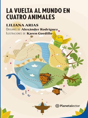 cover image of La vuelta al mundo en cuatro animales